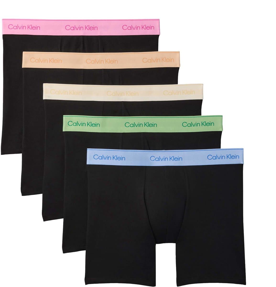 Calvin Klein Boxer Brief 5Pk - Fashion Wear - Volwassen (EAN: 8721336062815)