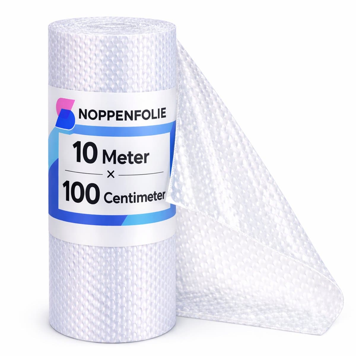 Syllio Noppenfolie - 10m x 100cm - Extra Sterk - Bubbeltjesplastic - Bubble Wrap - Inpakfolie - Folie - Bubbelfolie - Verhuizen (EAN: 8721008206585)