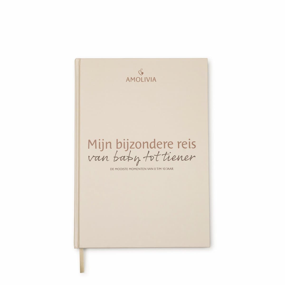 Amolivia Opgroeiboek 0 t/m 10 jaar - Mijn eerste jaar - Invulboek Baby - Mama vertel eens - A4 (EAN: 9789083478043)
