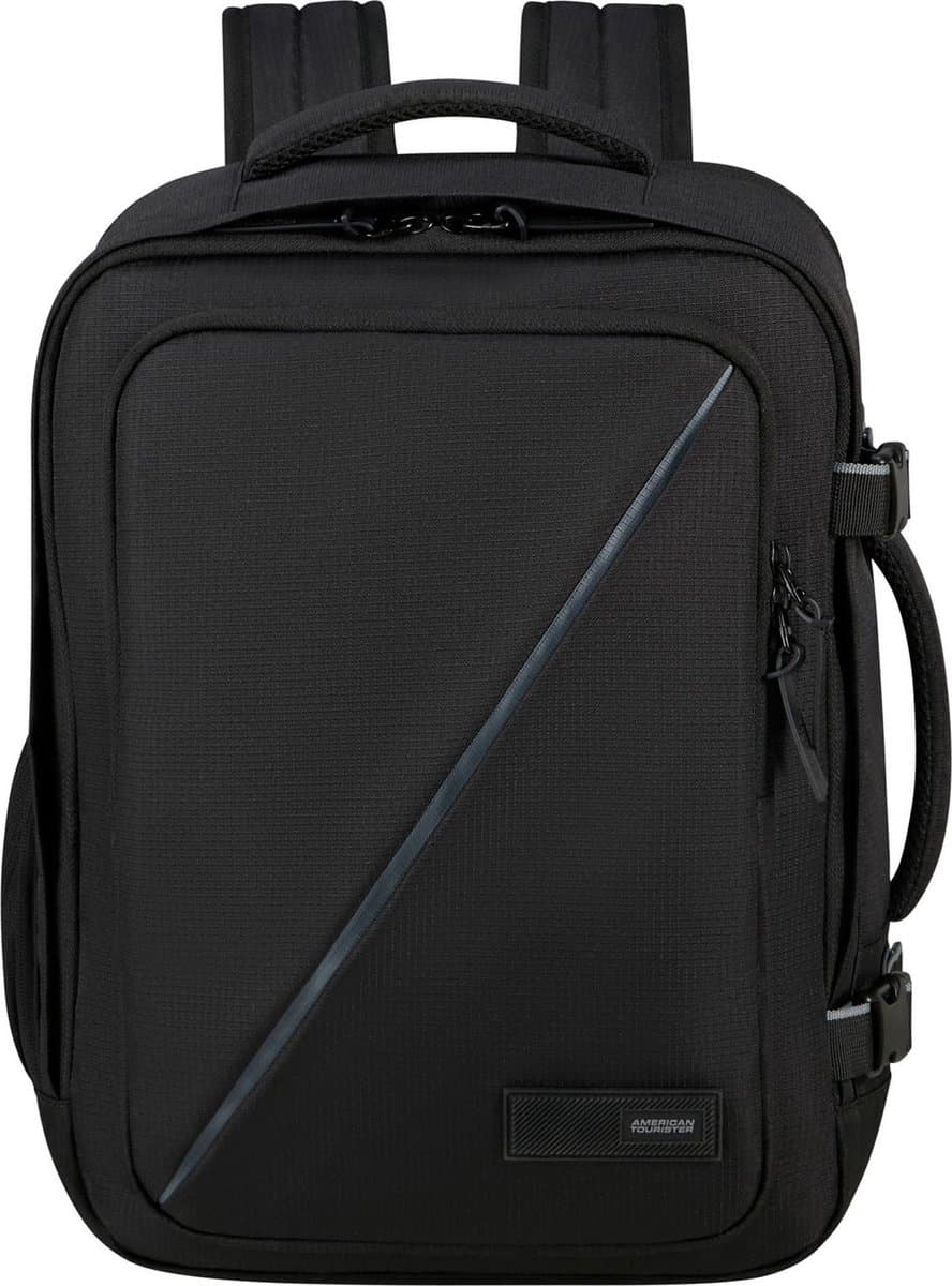 American Tourister Rugzak /Reistas met laptopvak - Take2Cabin Casual Backpack - 26,5 L - Black (EAN: 5400520265418): **Waarom ik voor deze rugzak koos**