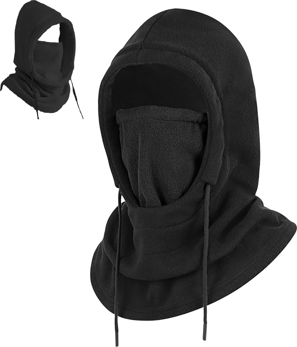 YONO Balaclava Muts - Losse Capuchon - Bivakmuts Fleece - Nekwarmer - Ski Mask Winter - Zwart (EAN: 8720595026286): Waarom fleece plots heel volwassen kan zijn