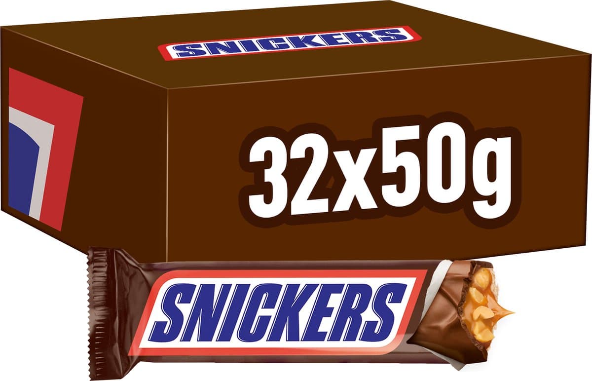Snickers Singles - chocolade repen - pinda karamel - 32x50g uitdeeldoos (EAN: 5000159461139): Waarom ik er zo enthousiast over ben