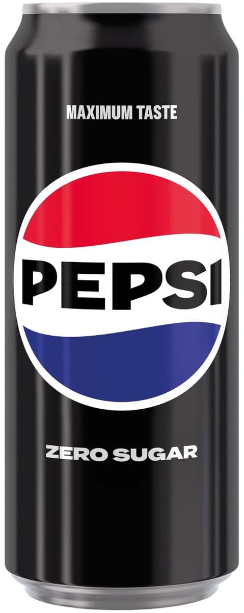Pepsi cola - Zero - Sleek blik - 24x33 cl - NL (EAN: 8715600252989): Een visuele schoonheid met een modern look