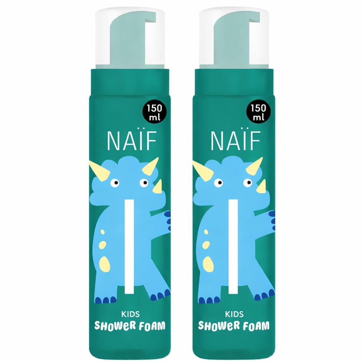 Naïf Doucheschuim Kind - Kleurrijk Doucheplezier - Mild - 0% SLES - Natuurlijk - 150 ml (EAN: 8721161992875)