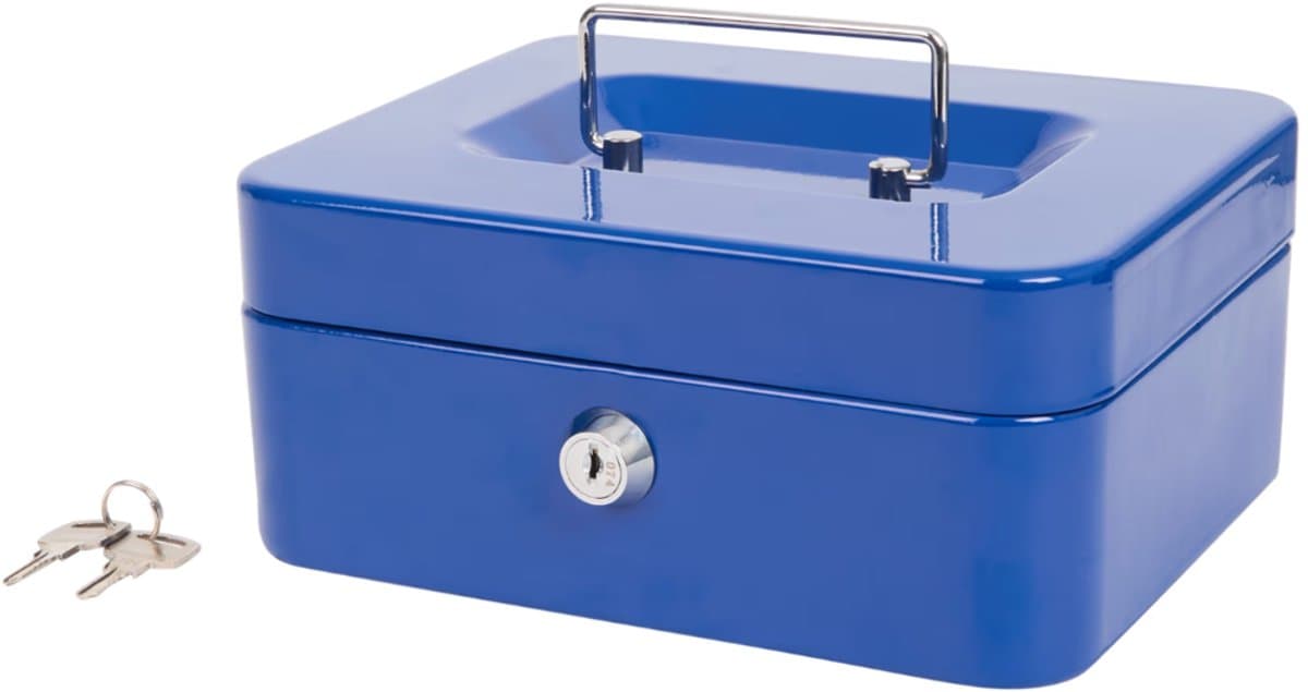 Geldkistje Met Sleutel verschillende kleuren – Metalen Geldkluisje – Geldkist –Kassa lade – Geldlade Money Box – Spaarpot Volwassenen – Kluisjes Jongen Meisje Kinderen – Kleine Kluis Geldkistjes – – Slotje – Sleutelslot – Kluisslot Sleutelkluisje ...