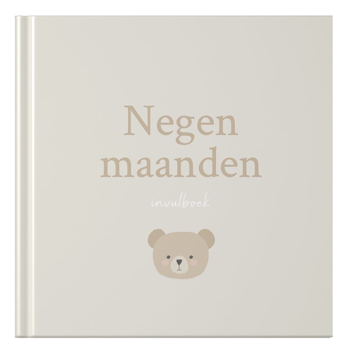 Fyllbooks - Mijn negen maanden Dagboek - Zwangerschapsboek, Babyboek - 9 maanden Invulboek Zwangerschap - Teddy (EAN: 9789083620510)