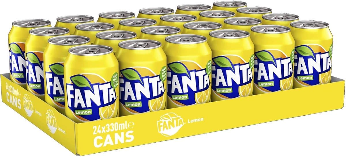 Frisdrank fanta lemon zero blik 330ml - 24 stuks (EAN: 5000112659580): Waarom ik dit product zo leuk vind