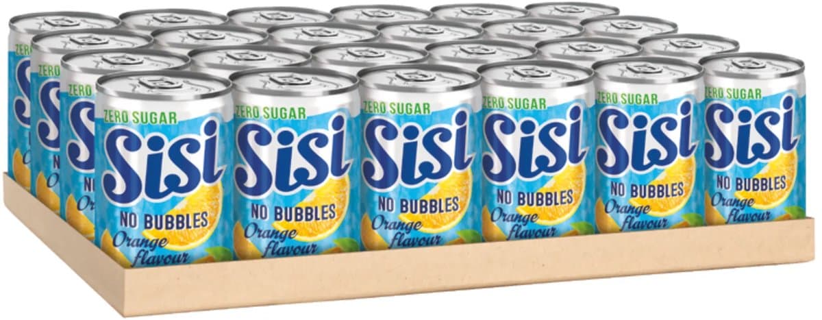 Sisi no bubbles 0% orange blik (24x 15cl) (EAN: 8715600251715)