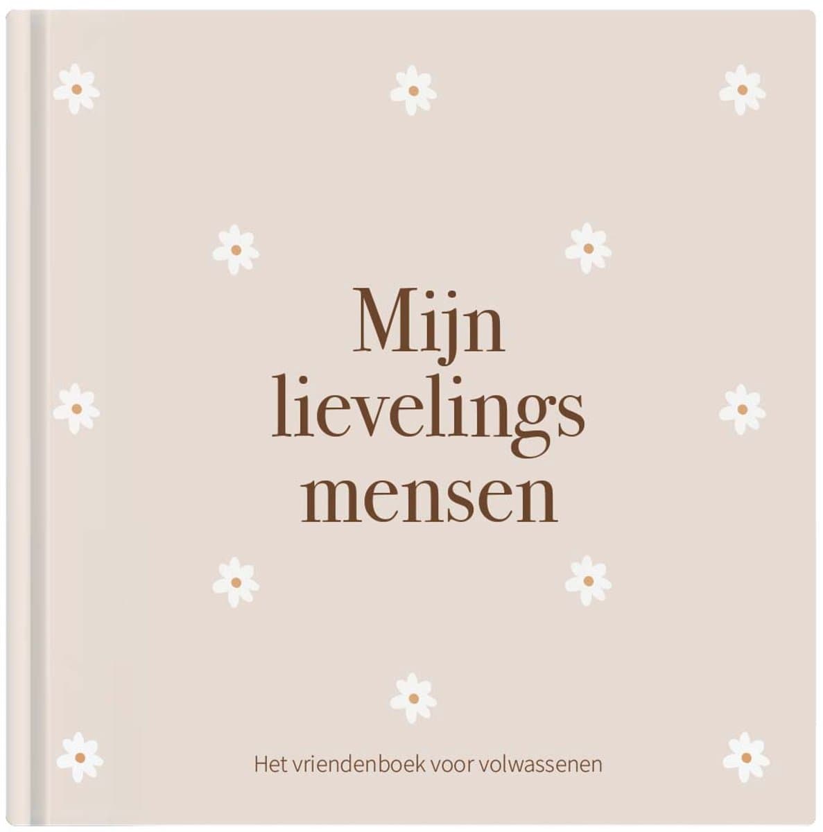 Vriendenboek volwassenen | invulboek vriendschap | madelief | Writemoments (EAN: 6097344641680)