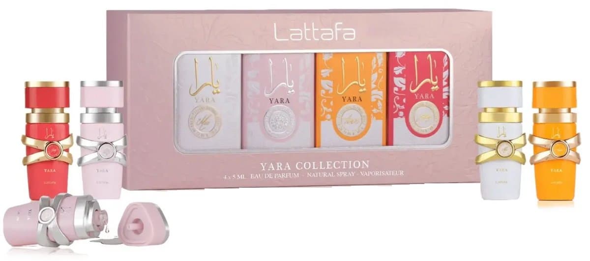 Lattafa Yara Discovery Set Mini | Eau de Parfum | 4 x 5 ml (EAN: 6290362344407)