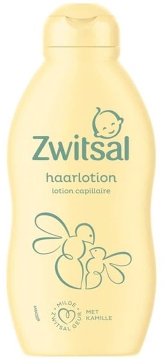 Zwitsal Haarlotion - Baby - hoeft niet te worden uitgespoeld en laat het haar heerlijk ruiken - 200 ml (EAN: 8720181649219)