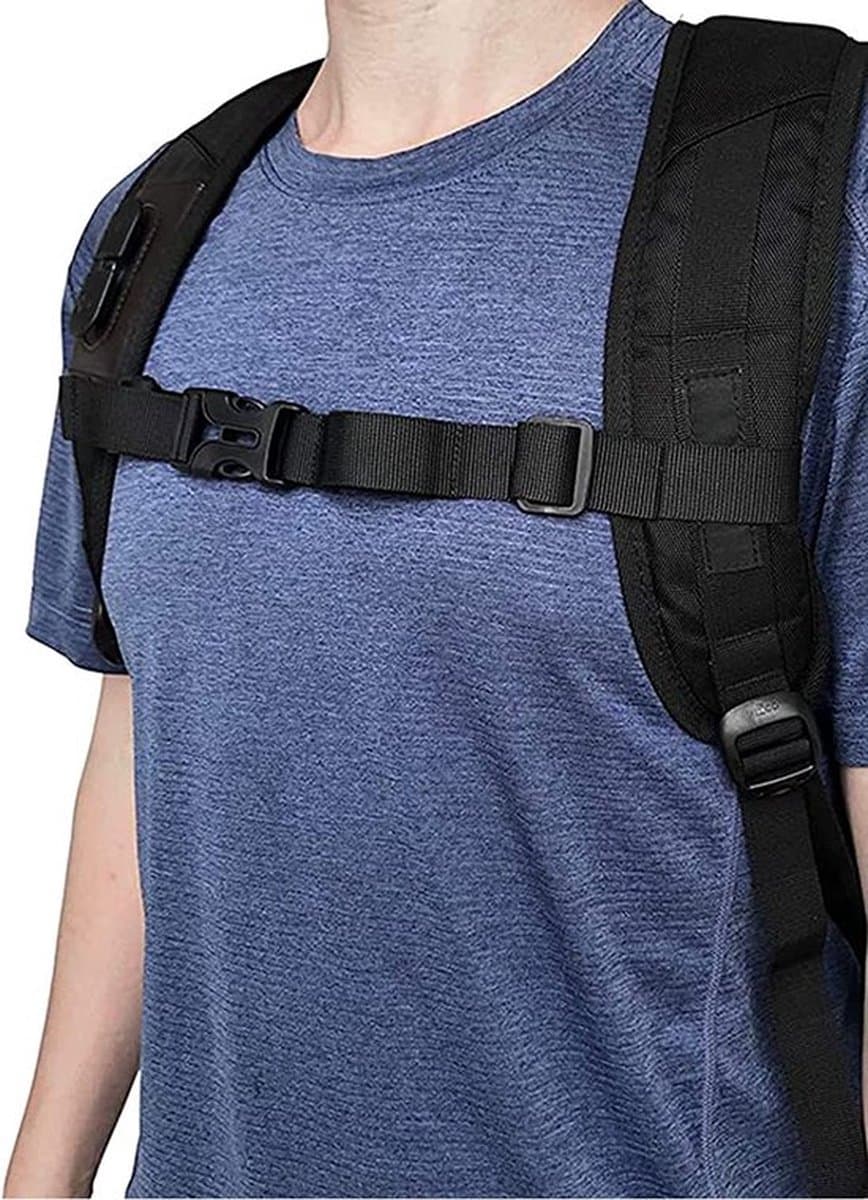 Verstelbare Borstband Voor De Rugzak I Borstriem Schoudertas I Met Snelsluiting I Quick Release I Voor Backpacken, Kamperen, Vakanties etc. I Zwart (EAN: 8721025534272): De Begrip van Verstelbare Borstbands 🤔