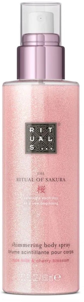 Rituals The Ritual of Sakura Shimmering Body Spray 150 ml (EAN: 8719134194470): Wat is het eigenlijk