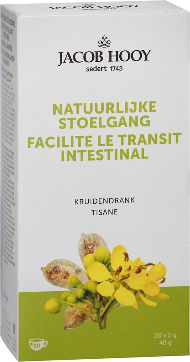 Jacob Hooy Natuurlijke Stoelgang Thee 20ST (EAN: 8712053307303)