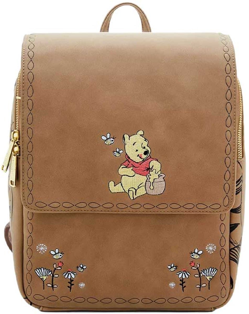 Disney Loungefly Backpack Winnie the Pooh Embroidered Exclusive (EAN: 0671803542556): De Aantrekkingen