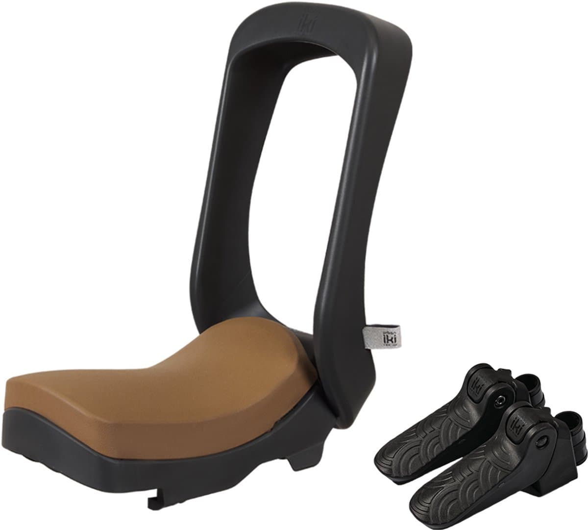 Urban Iki Junior fietszitje - Zonder Montagekader - Bincho Black/ Kurumi Brown (EAN: 4511890228437)