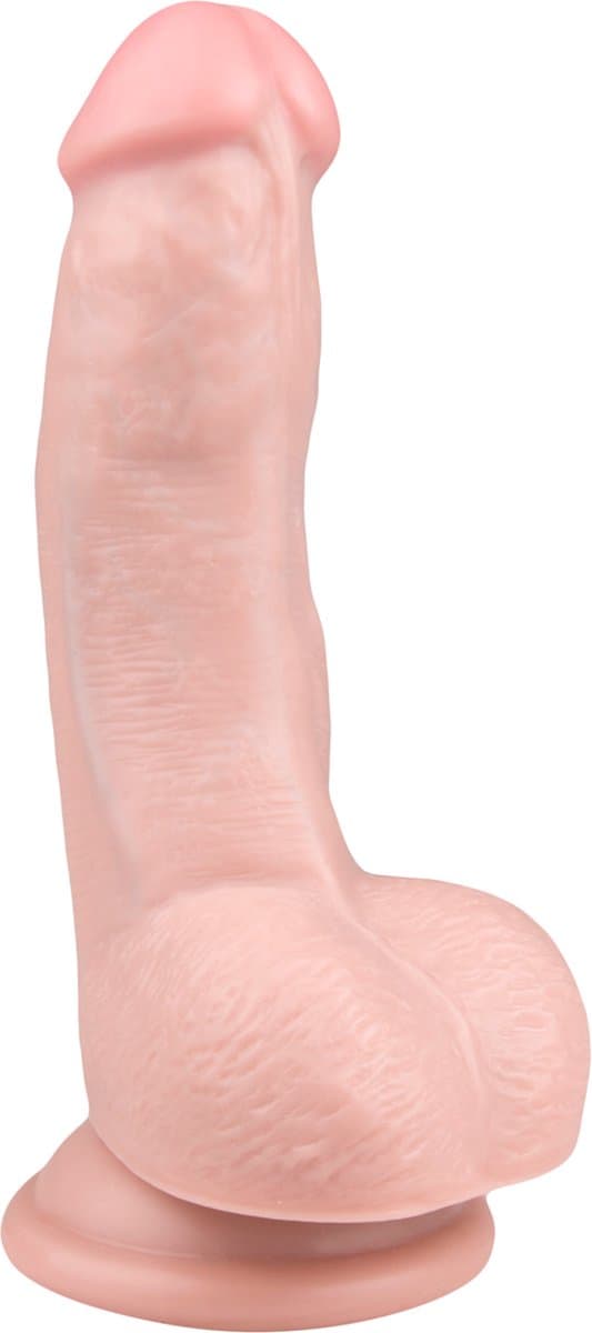 EasyToys - Realistische Dildo met Zuignap - 15 cm - Dildo's - Sex Toys voor Vrouwen en Mannen - Dildo Mannen Anaal - Beige (EAN: 8718627526392)