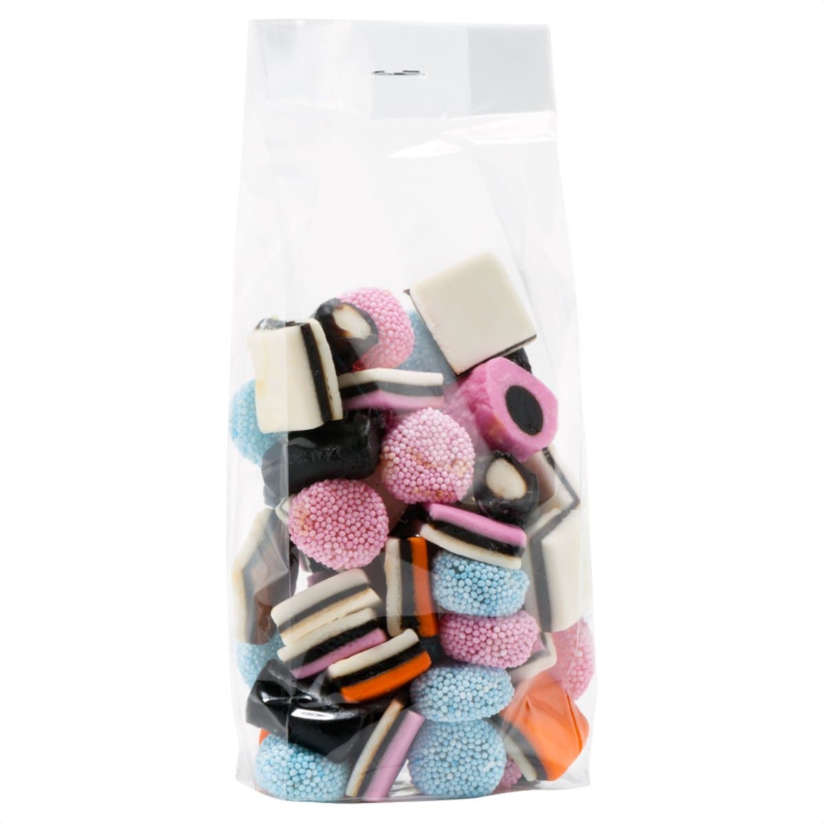100x Blokbodemzakjes Plastic Transparant 70 + 40 x 220 mm 100% Polypropyleen Recyclebaar - Rechthoekige Zak - Duurzaam - Voedsel Verpakking - Blokbodem Zakjes - Traktatie Zakjes - Cellofaanzakjes - Uitdeelzakjes - Cadeauzakjes (EAN: 8720726703468)