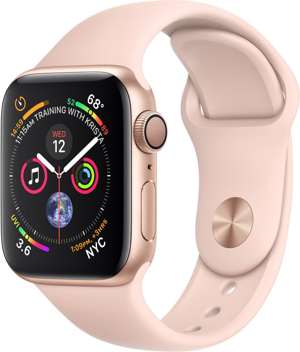 Apple Watch Series 4 - Smartwatch dames - 40 mm - Roze