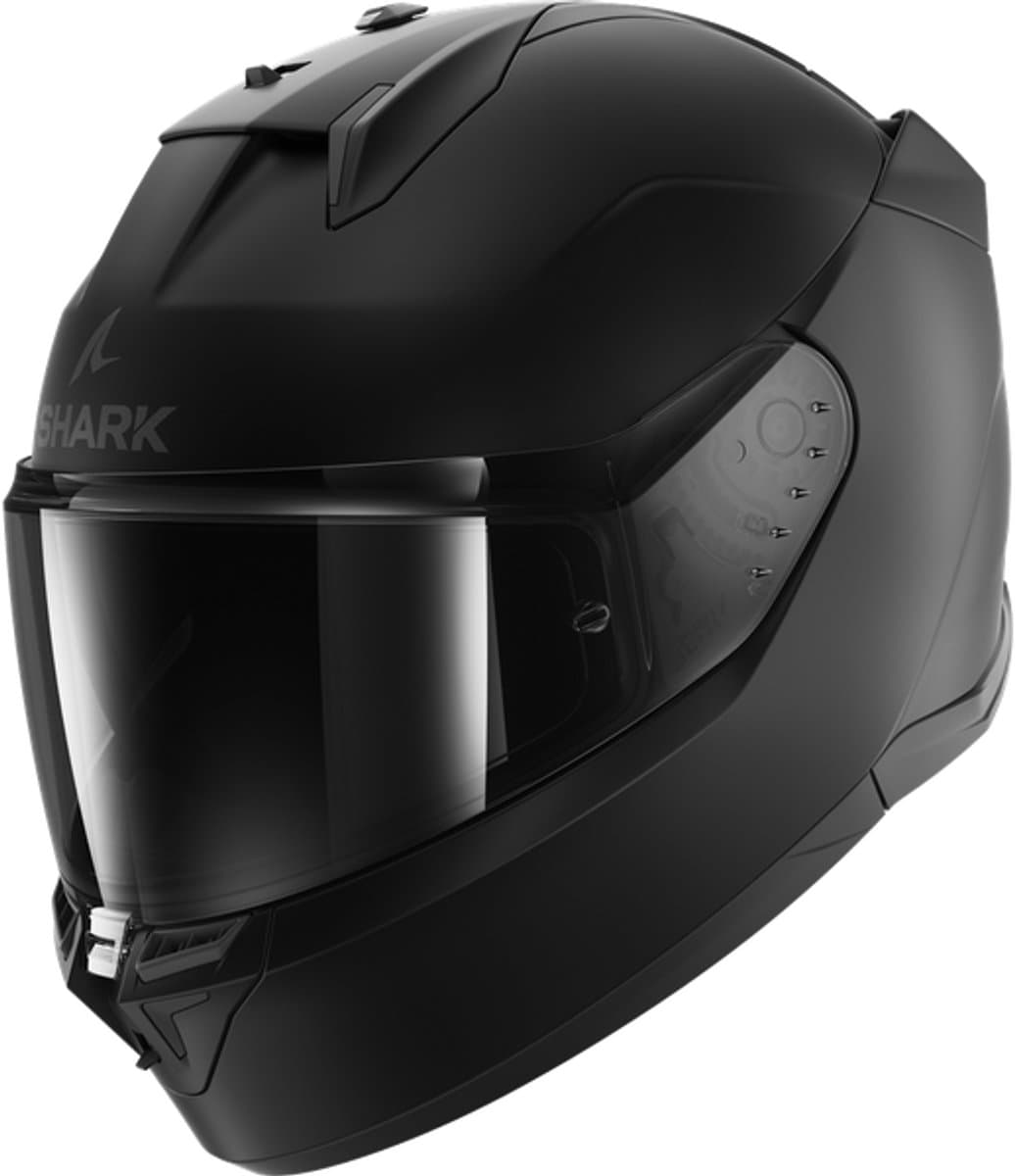Shark D-Skwal 3 Blank Mat Zwart Mat KMA Integraalhelm - Maat - Helm (EAN: 3664836671345)