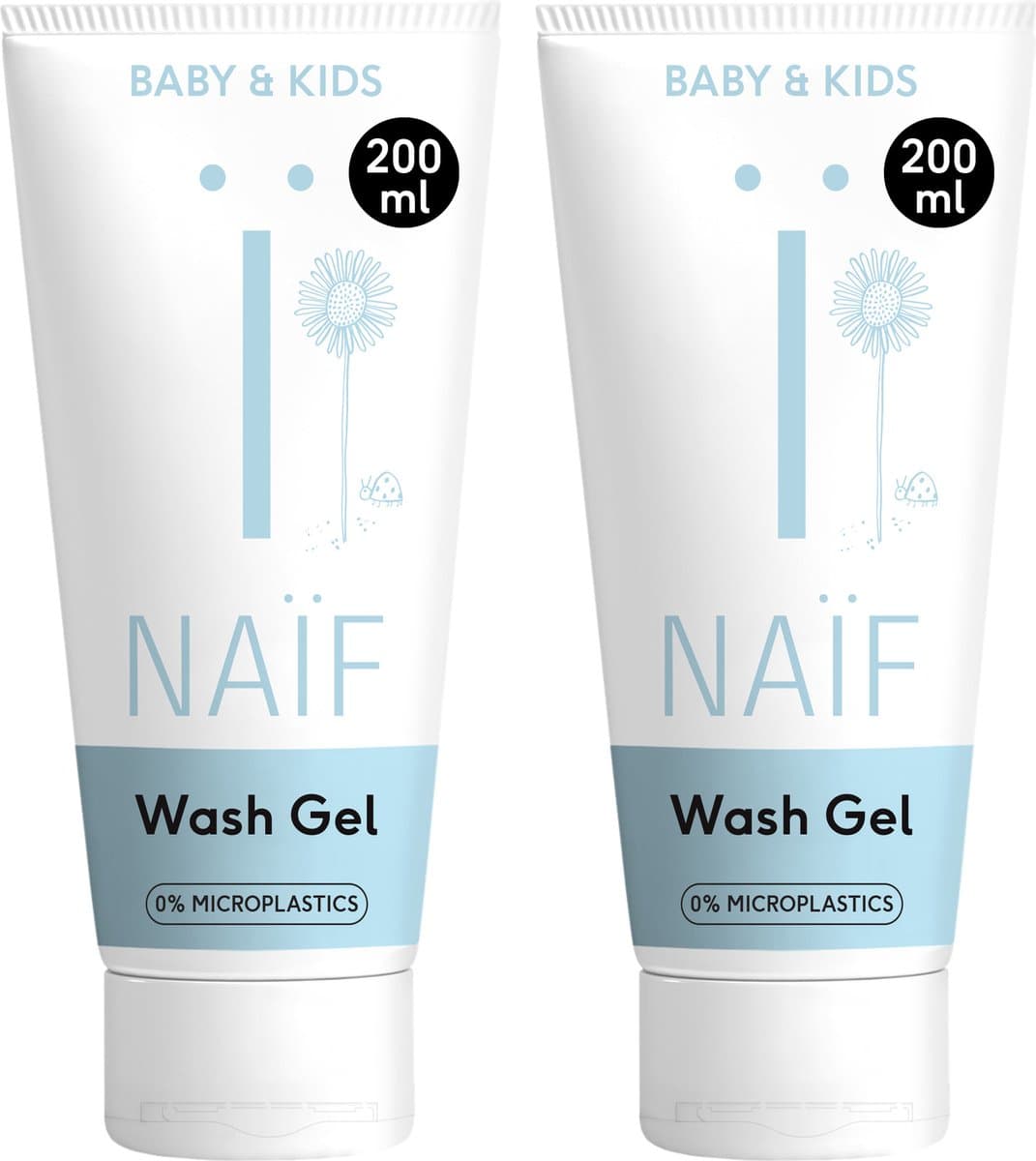 Naïf - Reinigende Wasgel Voordeelset - Baby's & Kinderen - met Natuurlijke Ingrediënten - 2x200ml (EAN: 8717953117311): **Waarom Ik (En Misschien Jij Ook) Een Fan Ben van Deze Wasgel**