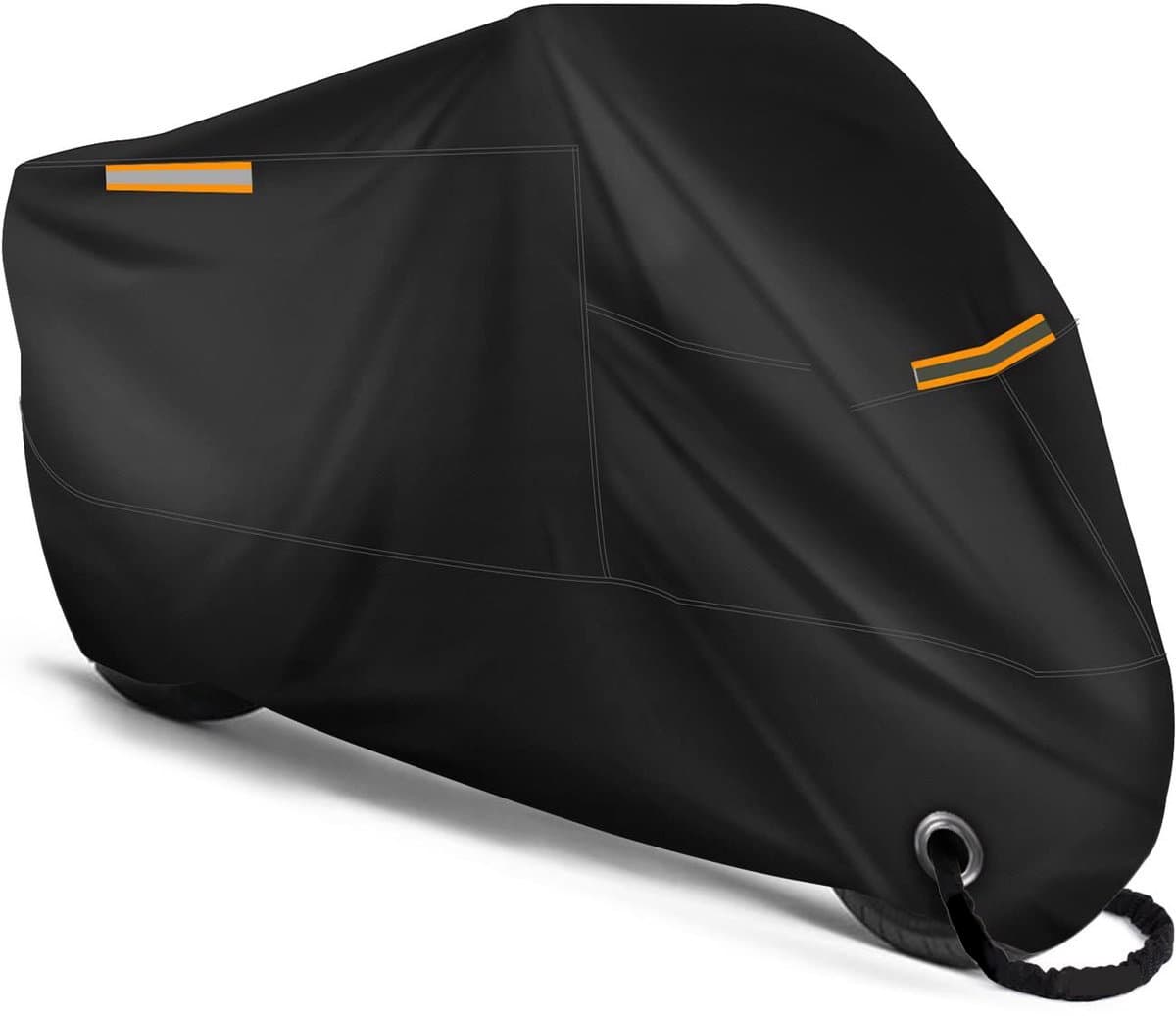 TTLUOKER®Motorhoes Waterdicht en Stofdicht - XXL Afdekzeil voor Motorfiets van 210D Oxford Stof - Voor Indoor & Outdoor Gebruik - 245x125x105 cm (EAN: 8721425290204)