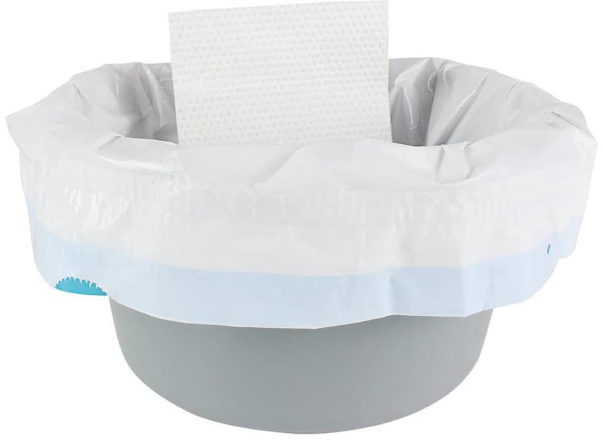 Floressa Toiletemmer zakken - 20 stuks - Toiletemmerzakken - Toiletzakken - Absorberende Pads - Camping toilet - Toiletstoel (EAN: 8721139481844): Wat zijn het precies