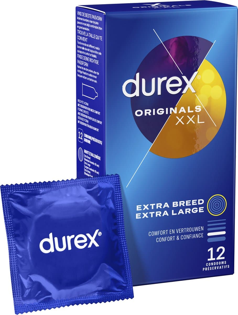 Durex - Originals XXL Condooms 12 st. (EAN: 5410036306802): Wat Zegt Iedereen Eraan 🤔
