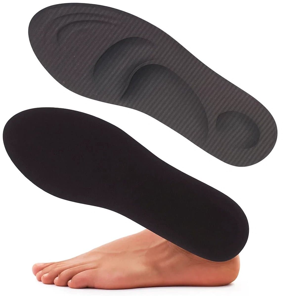 Inlegzolen Met Kussentjes I Inlegzool I Steunzooltjes Voorvoet En Hak I 25.5 CM lang I Op Maat te Knippen (EAN: 8721025504756)