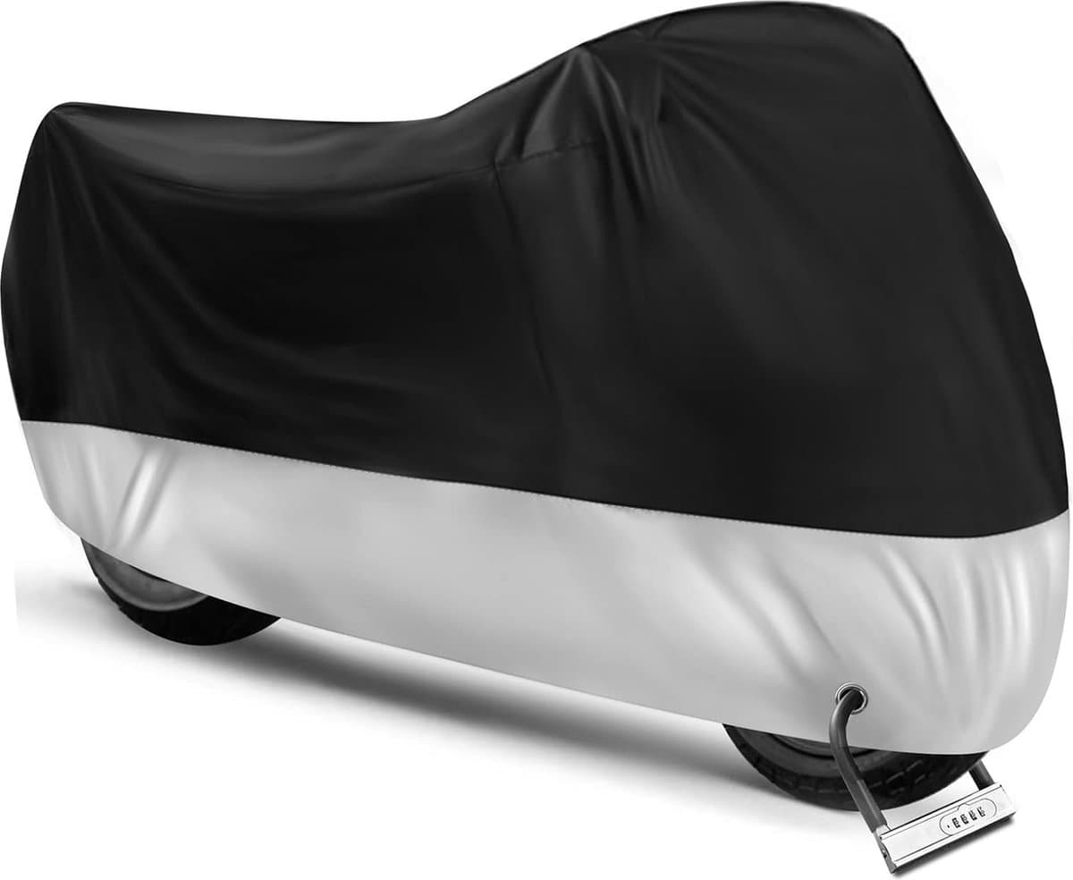 Universele motorhoes voor alle seizoenen - waterdicht en zonwerend - XXL voertuighoes met vergrendelingsgaten Motorhoes (EAN: 9501659262838): 1. XXL‑grootte, maar toch flexibel