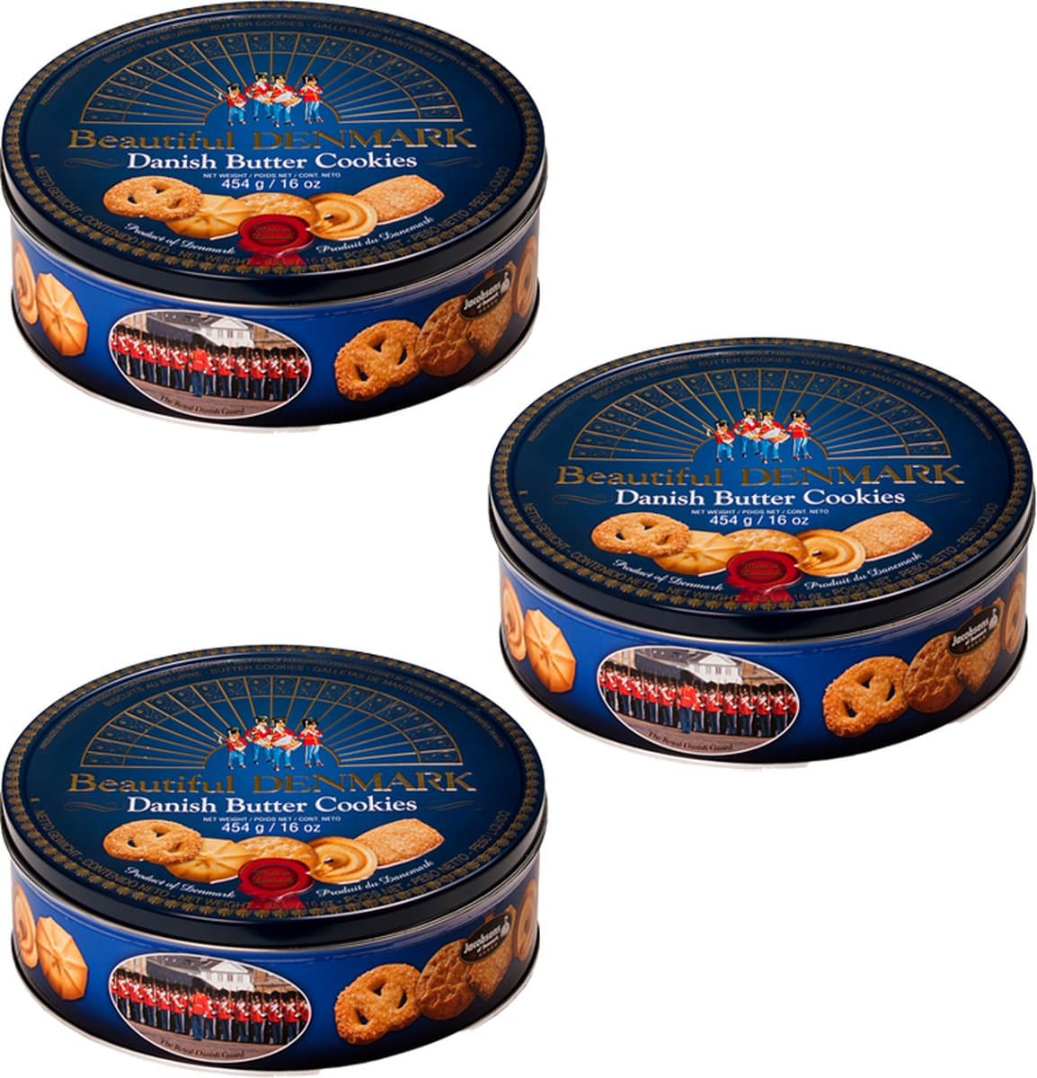 Hamlet - Danish butter cookies - 454g x 3 (EAN: 5407007186846)