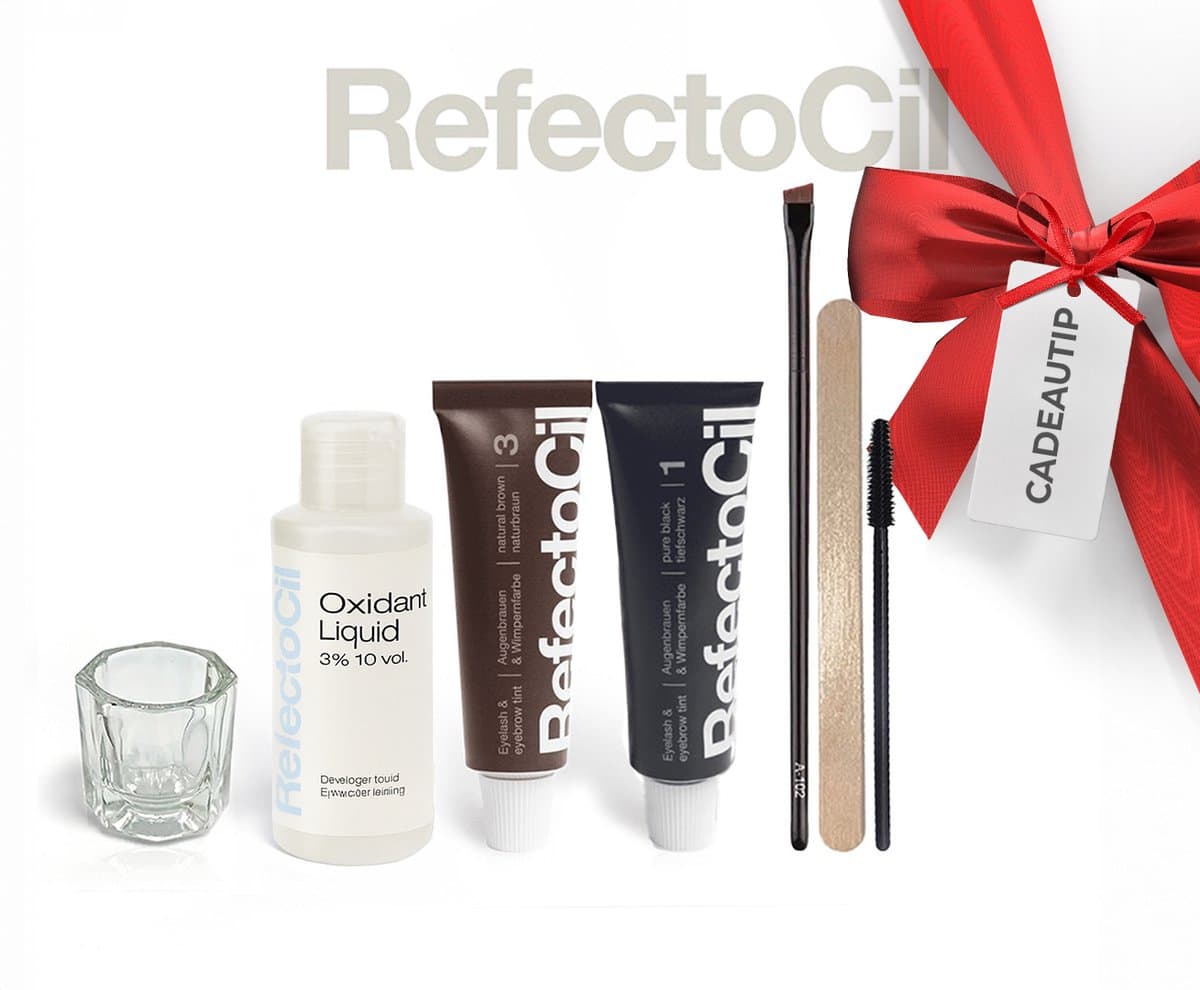 RefectoCil Wimper- en Wenkbrauwverf Kit – Zwart & Natuurbruin – 2 Kleuren – Met Oxidant (EAN: 8010047116239): De zoektocht naar de perfecte blik