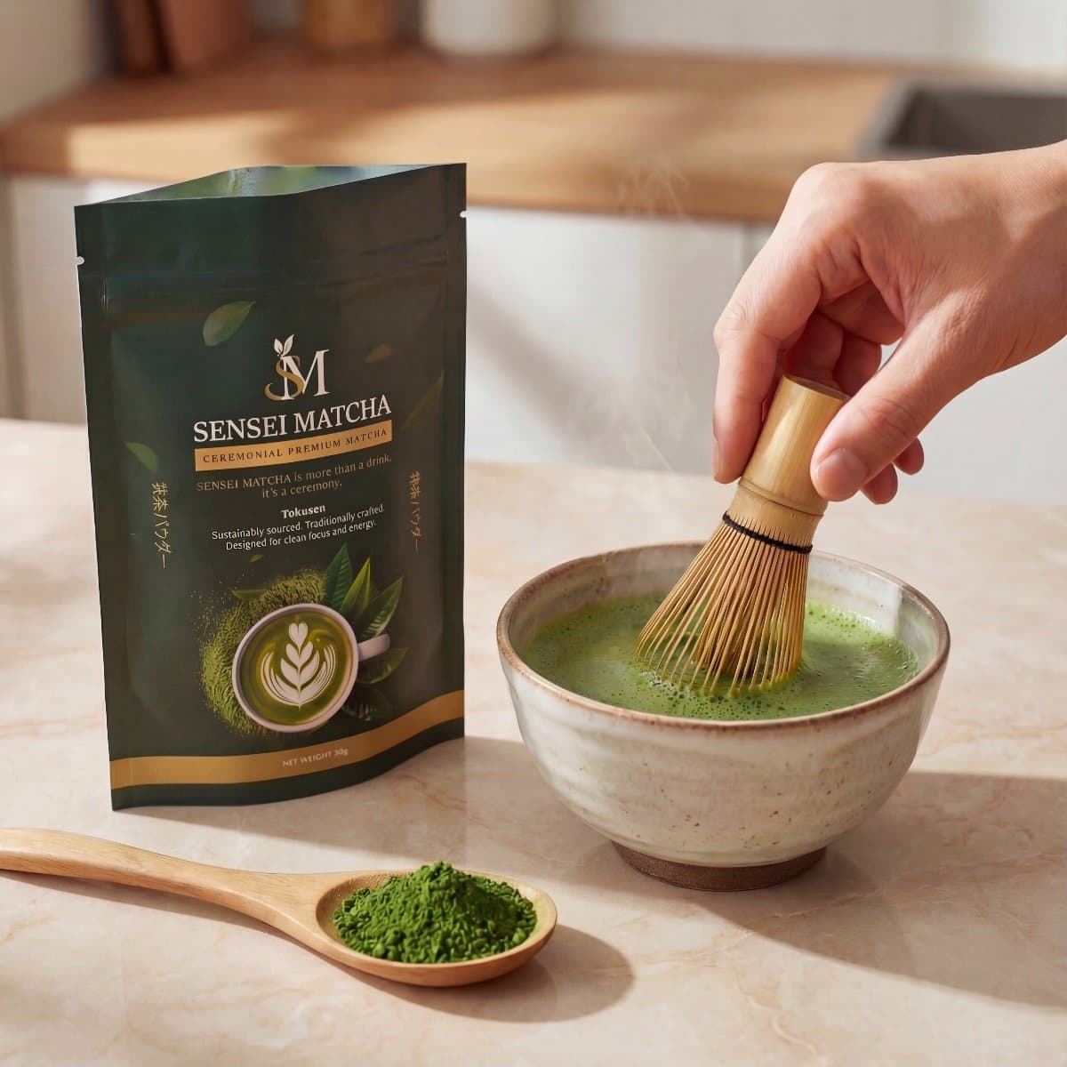 Ceremonial Matcha - Premium Matcha Thee poeder - Japanse Green thee Poeder - Japanse Matcha Thee - Pure Umami (EAN: 8721249894404)