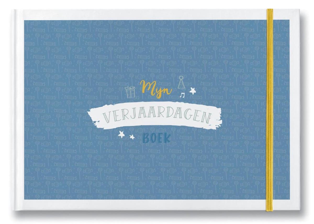 Maan Amsterdam Mijn verjaardagenboek - Blauw - Invulboek voor de leukste verjaardagsherinneringen (EAN: 9789083012056)