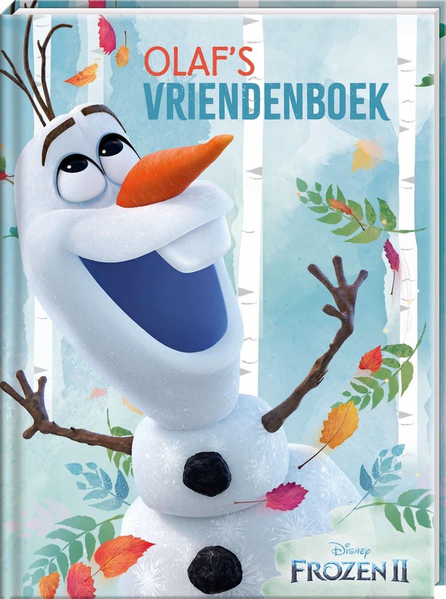 Olaf Frozen 2 vriendenboek vriendenboekje (EAN: 9098998024659)