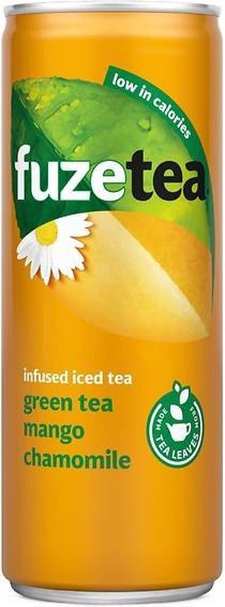 Tray Fuze Tea - Green Tea Mango Chamomile - 24x33cl (EAN: 5449000119285)