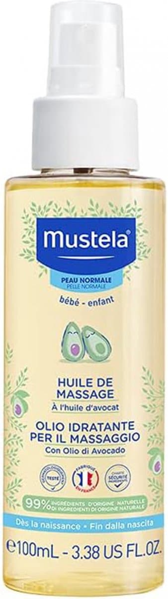 Mustela Baby Massage Olie Normale Huid - 100 ml (EAN: 3504105035853): Een flesje dat me verraste