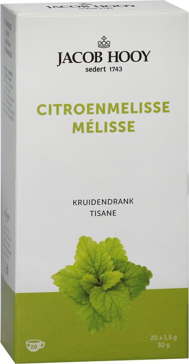 Jacob Hooy - Theezakjes Gold Citroenmelisse - JHTHEE35342 (EAN: 8712053353423): Wat is dit eigenlijk