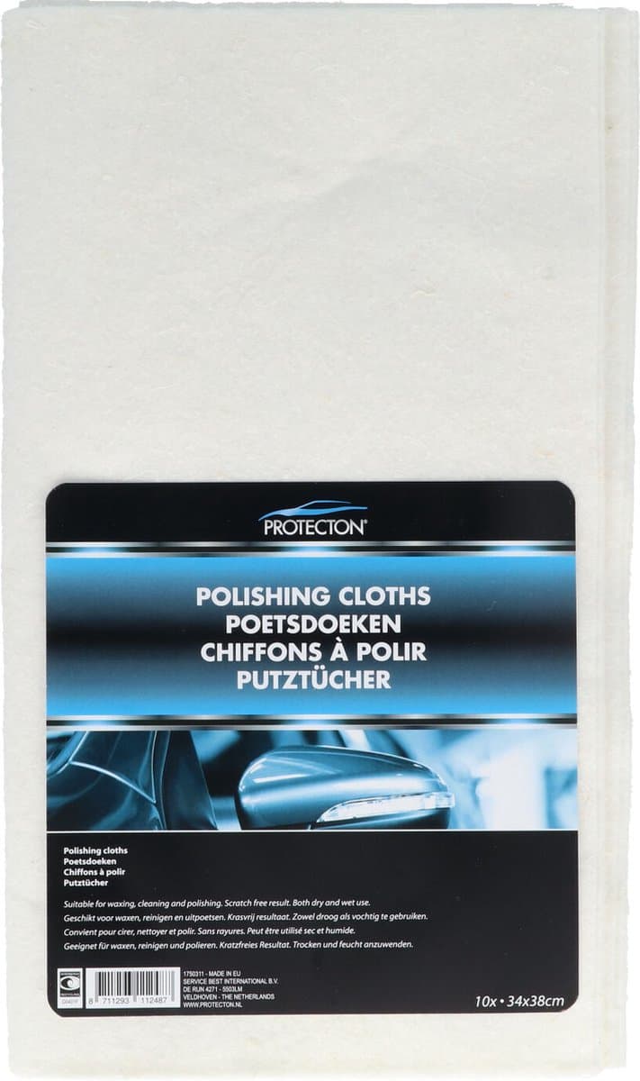 Protecton Poetsdoeken 10 stuks 135g (EAN: 8711293112487)