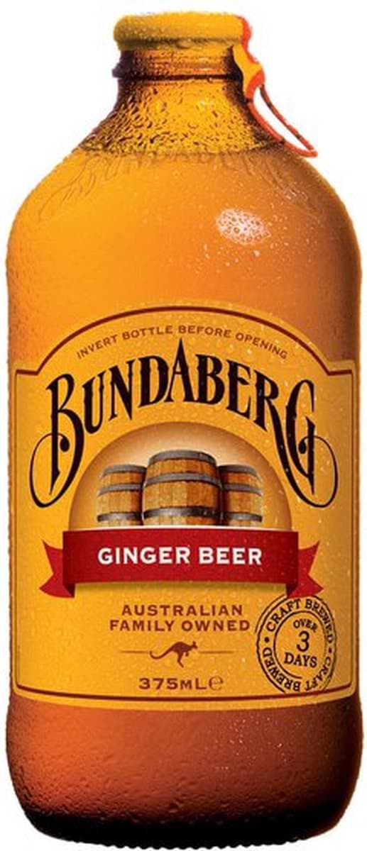Bundaberg ginger beer frisdrank - 12 x 375 ml (EAN: 9311493001803)
