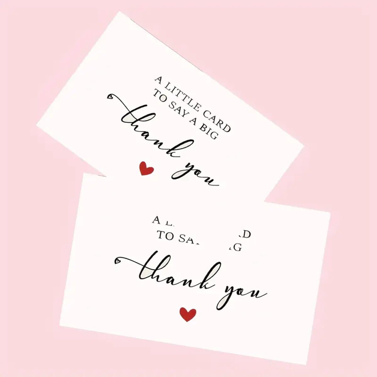 Bedankt Kaartjes Set - Thank You Cards - 50 stuks - Kleine onderneming - Pakket verzend kaartjes - 90 x 54 mm (EAN: 6152907216290): Waarom ik meteen wilde proberen