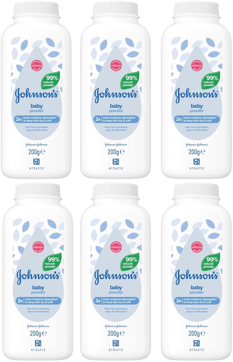 6 x Johnsons Babypoeder 200GM (EAN: 3574661728148): Een onverwachte schat in de kast  Toevallig stuitte ik onlangs op een stapel **Johnsons Babypoeder** in de voorraadkast – 6 × 200 g, precies genoeg om me en een paar vrienden een hele zomer door ...