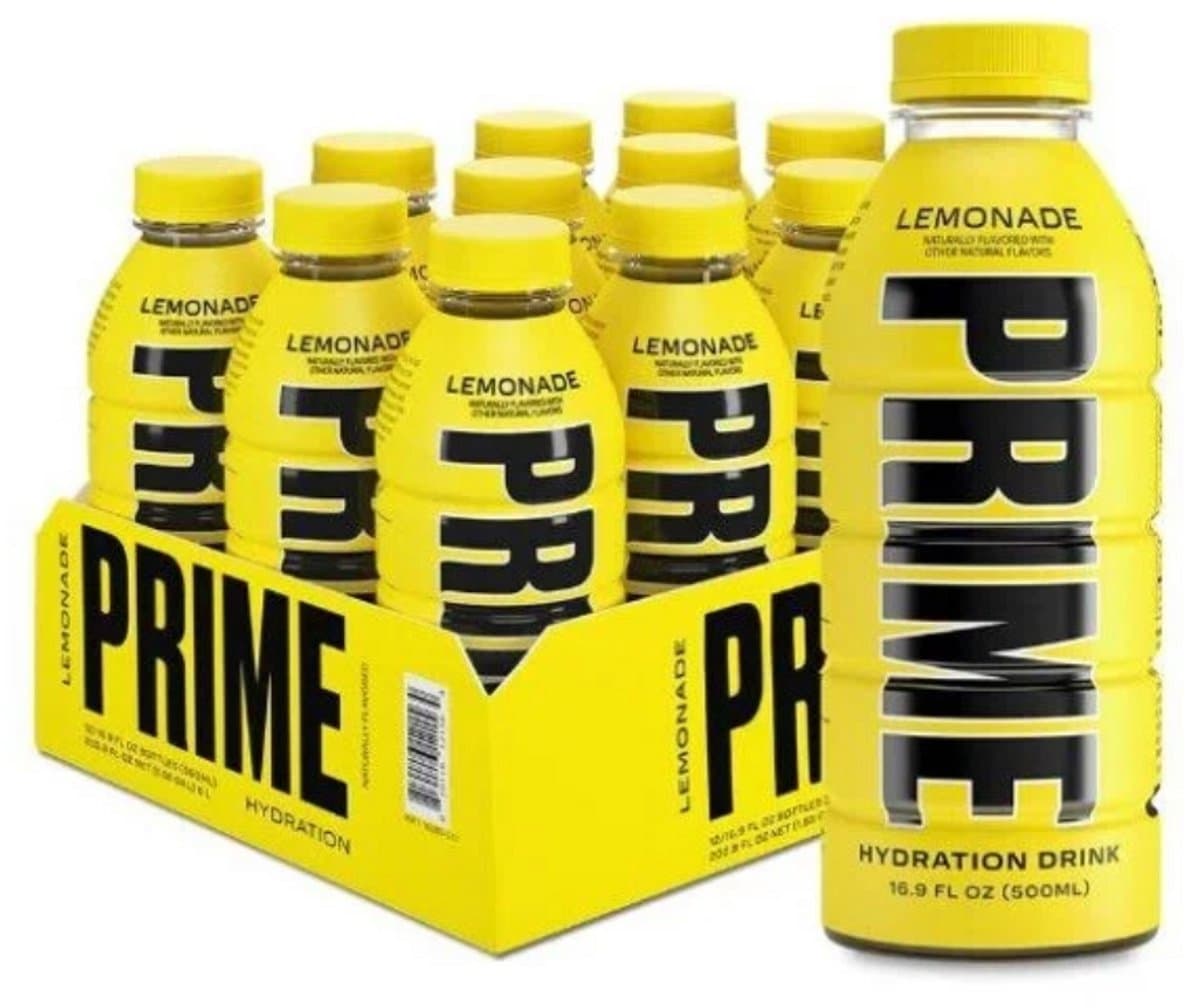 Prime Hydration Lemonade PET (12x 500ml) (EAN: 7640427571849)