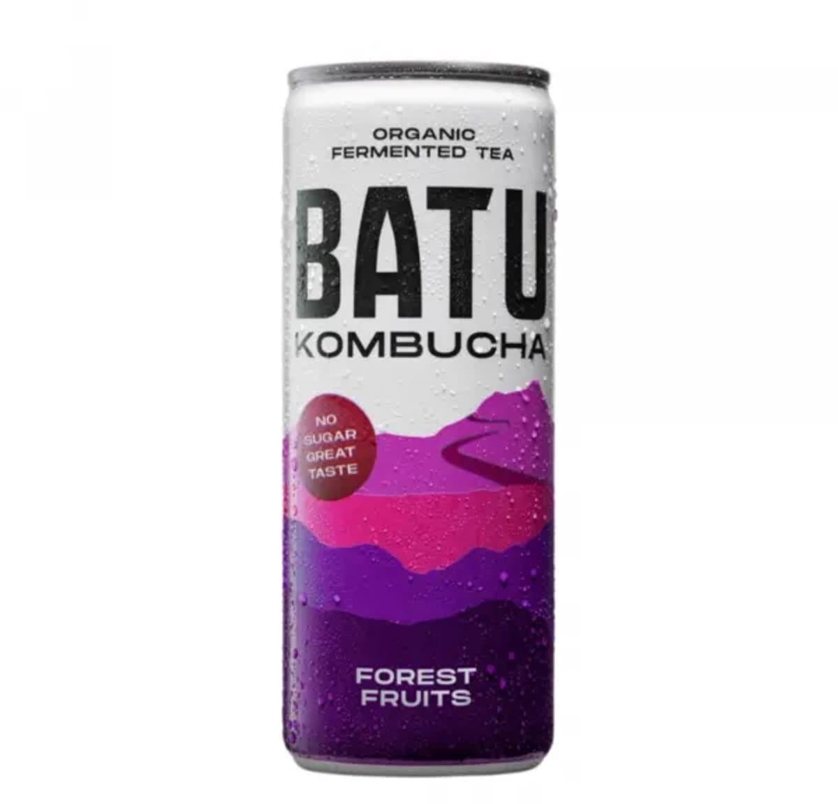 Batu Kombucha Forest Fruits BIO blik (12x 25cl) (EAN: 8725500171877): 🍇 Waarom ik dit product koos
