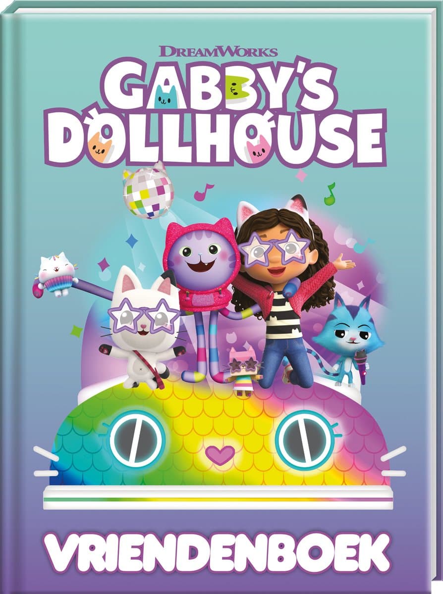 Gabby’s Dollhouse – Gabby’s Poppenhuis – Vriendenboekje – 80 pagina’s – Hardcover (EAN: 9789464324655): 📚 Wat maakt dit boekje zo speciaal