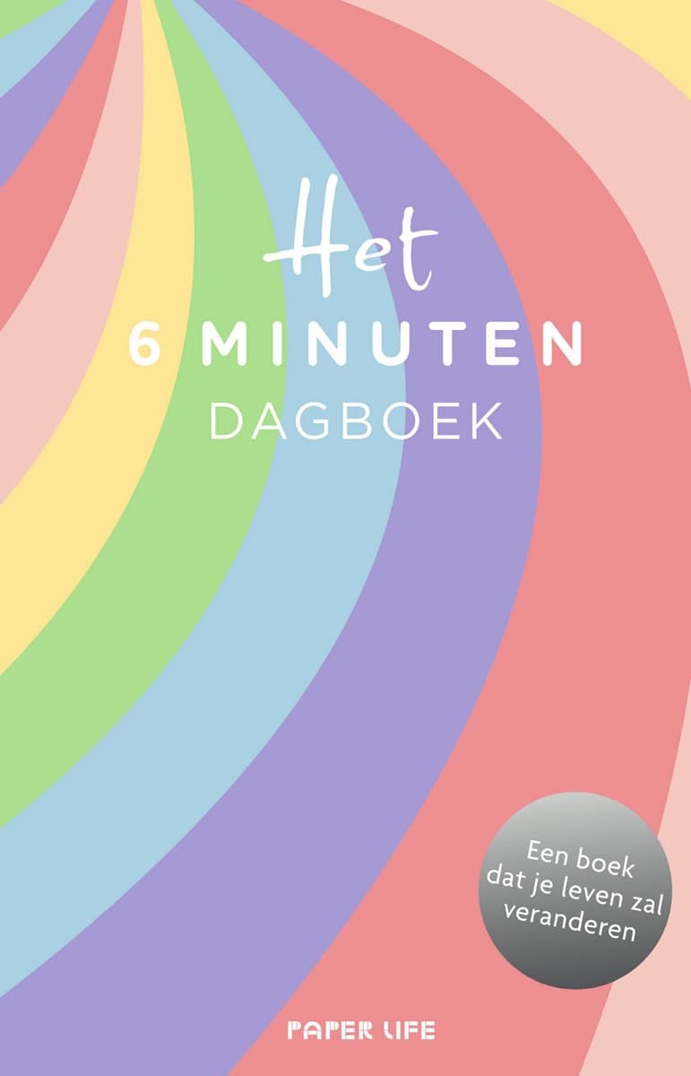 Het 6 minuten dagboek - regenboog editie (EAN: 9789000387427)