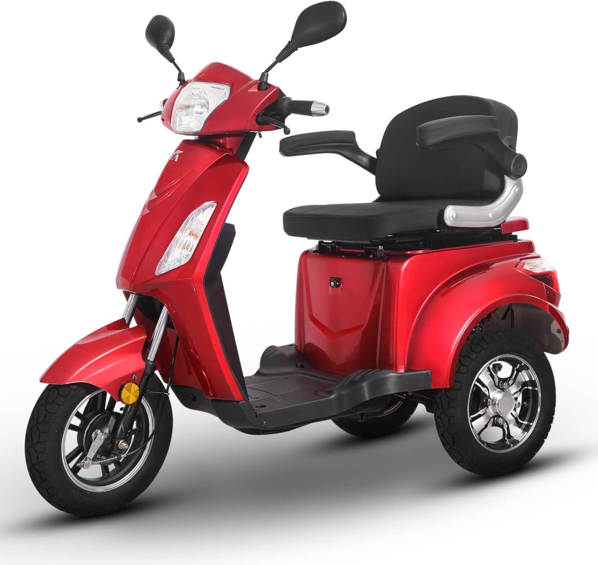 Scootmobiel Driewieler - Elektrische 1000W Motor Bereik tot 50km Eco Wielen (EAN: 5940000017989): Zeer snel op de hoogte wat mensen zeggen