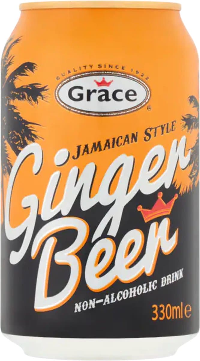 Grace -Frisdrank - Jamaican Style Ginger Beer - 24 x 0,33 Liter blik (EAN: 5035139373539)