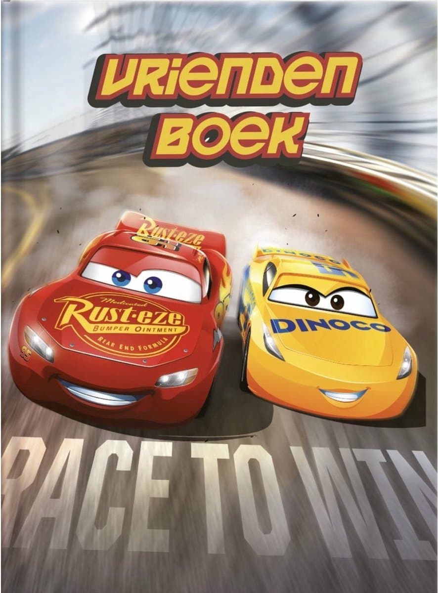 Disney - Cars 3 vriendenboek - Cars Vriendenboekje - 80 Blz- Hardcover (EAN: 8718998050939)