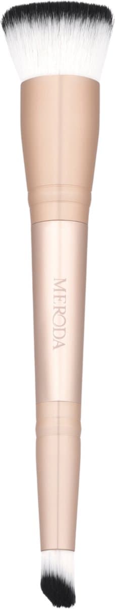 Meroda - 2-in-1 Build & Conceal Brush - Ideaal voor make-up routine (EAN: 8720299145467): Eén tool, minder chaos 🎨